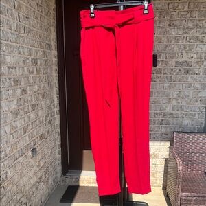 Express High Rise Ankle Trouser Pant size 6
